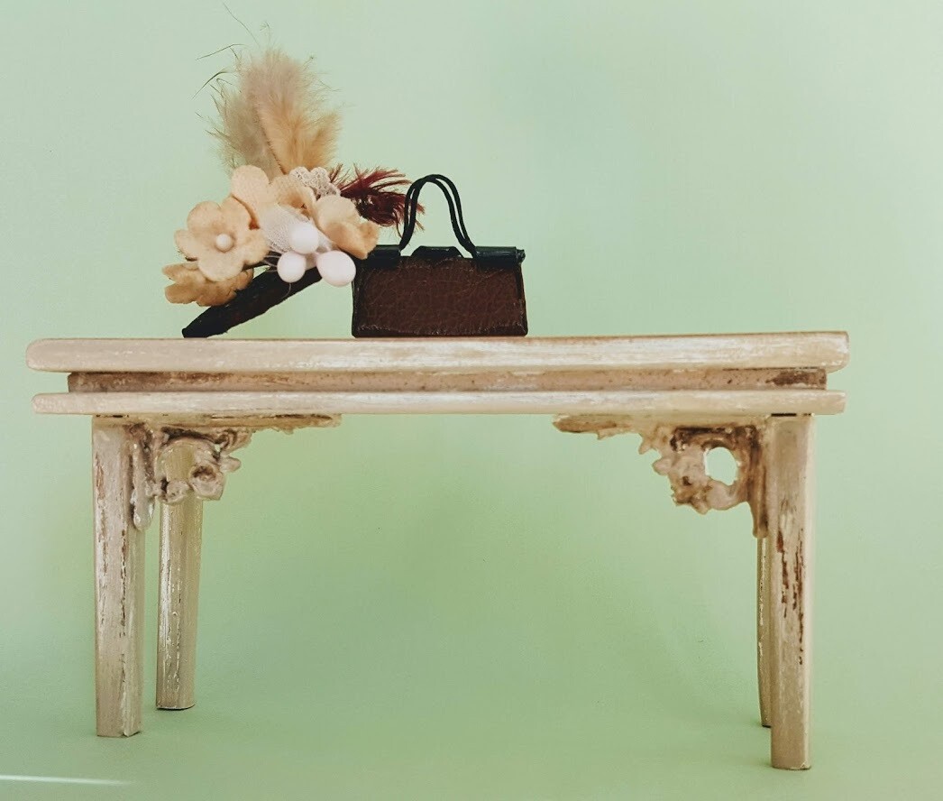 Shabby Chic Hall Table 12th Scale Shabby Chic Hall Table 12th Scale