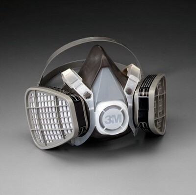 3M™ Half Facepiece Disposable Respirator Assembly - Large 3M™ Half Facepiece Disposable Respirator Assembly - Large