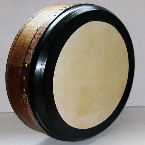 18-inch 'Claddagh Angler' Bodhran 18-inch 'Claddagh Angler' Bodhran