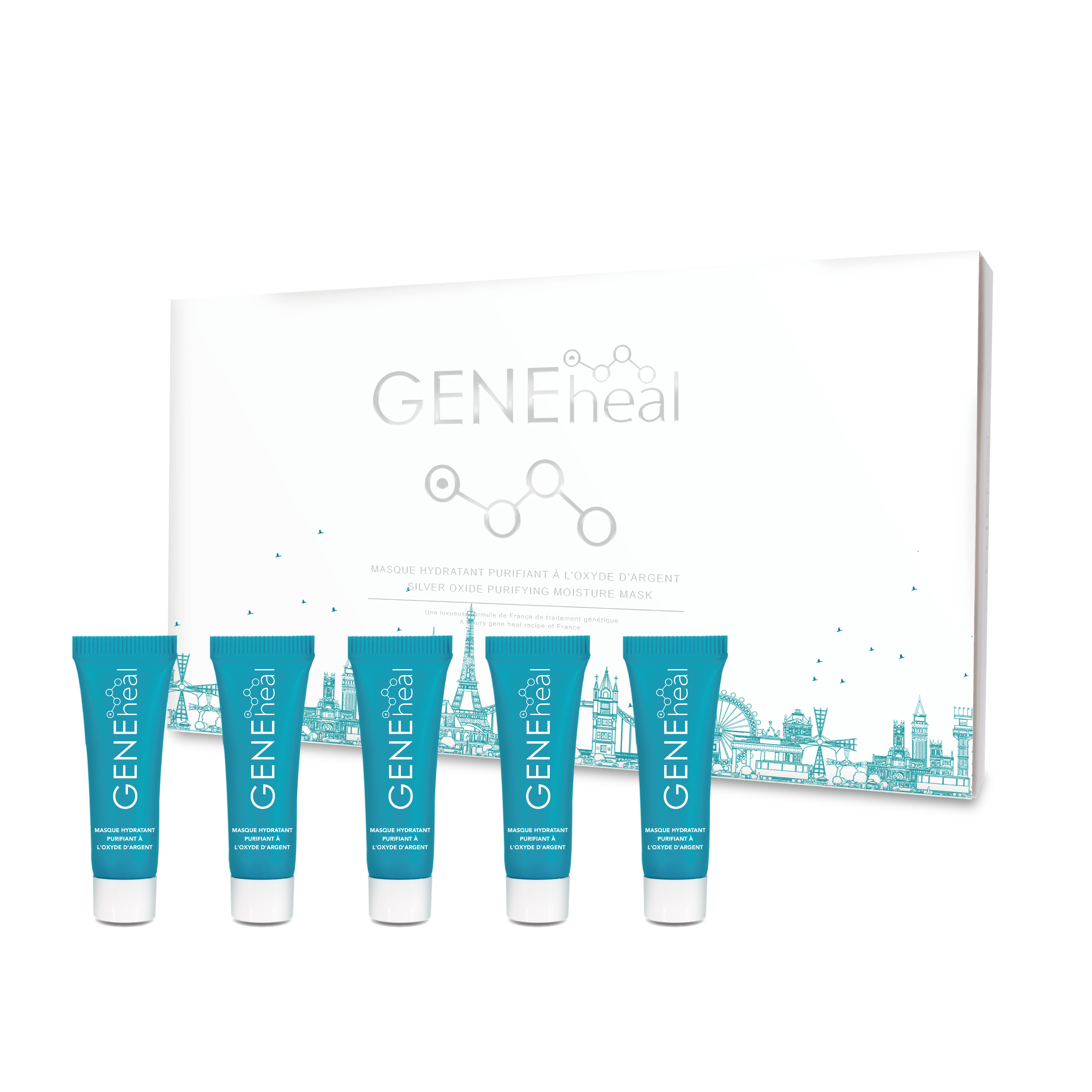 GENEliftox 100 - 氧化銀淨顏面膜(旅行裝) GH-G-19-060