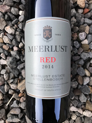 Meerlust Red 2014 (Cabernet Sauvignon/Merlot) Magnum Meerlust Red 2014 (Cabernet Sauvignon/Merlot) Magnum