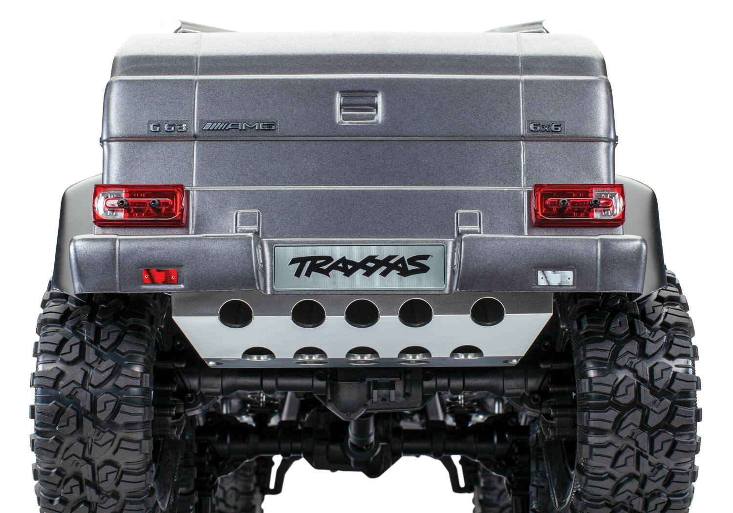 Traxxas TRX-6 Matte Graphite Metallic Mercedes-Benz G 63 AMG 6x6 (XL-5HV, TQi, LED Lights) (Wireless Module/3S 5000mAh LiPo Battery/Live iD Charger/Phone Mount) - Special Edition Traxxas TRX-6 Matte Graphite Metallic Mercedes-Benz G 63 AMG 6x6 (XL-5HV, TQi, LED Lights) (Wireless Module/3S 5000mAh LiPo Battery/Live iD Charger/Phone Mount) - Special Edition