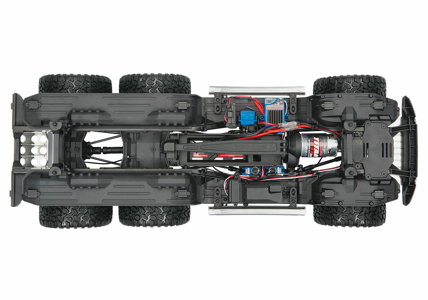 Traxxas TRX-6 Matte Graphite Metallic Mercedes-Benz G 63 AMG 6x6 (XL-5HV, TQi, LED Lights) (Wireless Module/3S 5000mAh LiPo Battery/Live iD Charger/Phone Mount) - Special Edition Traxxas TRX-6 Matte Graphite Metallic Mercedes-Benz G 63 AMG 6x6 (XL-5HV, TQi, LED Lights) (Wireless Module/3S 5000mAh LiPo Battery/Live iD Charger/Phone Mount) - Special Edition
