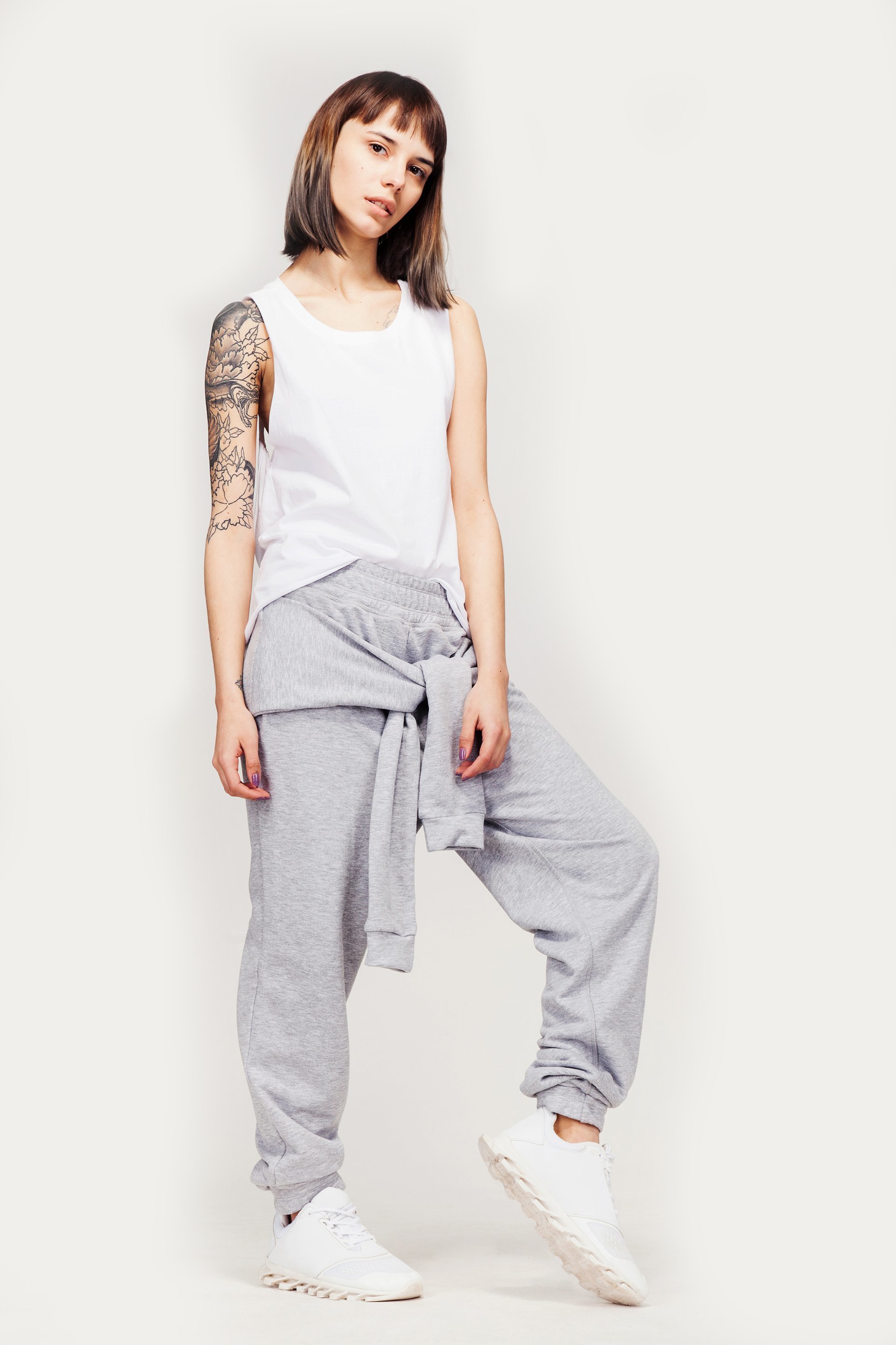 gray sweatpants for girls