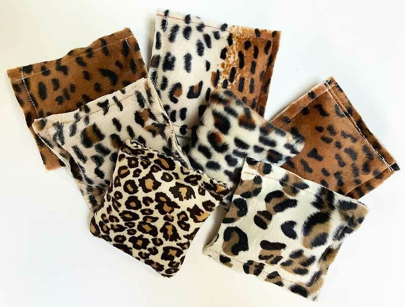 Wild Faux Fur Squares Wild Faux Fur Squares