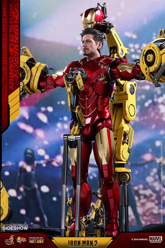iron man suit up gantry hot toys