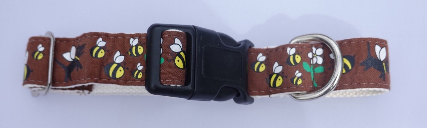 Eco Friendly Bamboo Saving The Earth Series Dog Collars - Honey Bee (1 Eco Friendly Bamboo Saving The Earth Series Dog Collars - Honey Bee (1