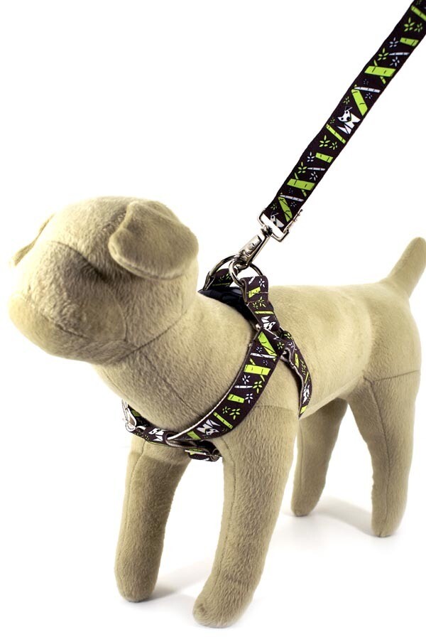 Eco Friendly Bamboo Saving The Earth Series Dog Harness - Bamboo Pooch Eco Friendly Bamboo Saving The Earth Series Dog Harness - Bamboo Pooch