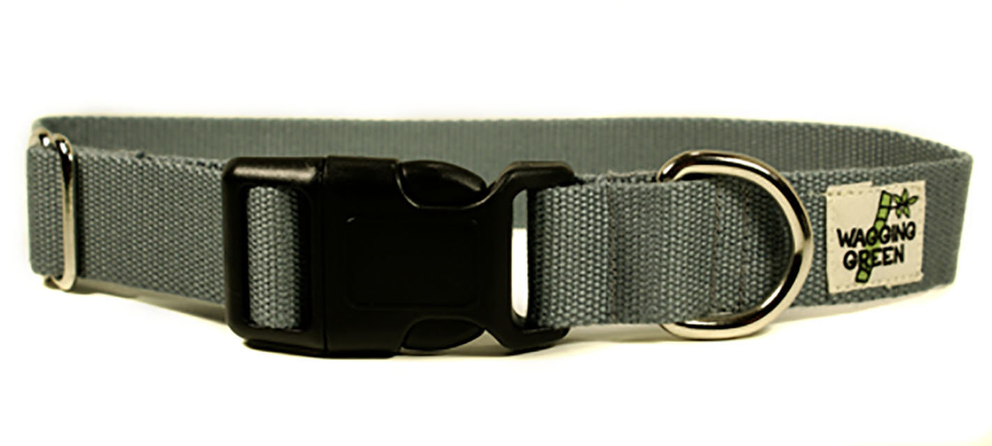 Eco Friendly Bamboo Single Layer Dog Collar - Pebble (1 Eco Friendly Bamboo Single Layer Dog Collar - Pebble (1