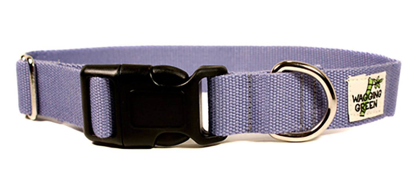 Eco Friendly Bamboo Double Layer Dog Collar - Spring Lilac (1 Eco Friendly Bamboo Double Layer Dog Collar - Spring Lilac (1