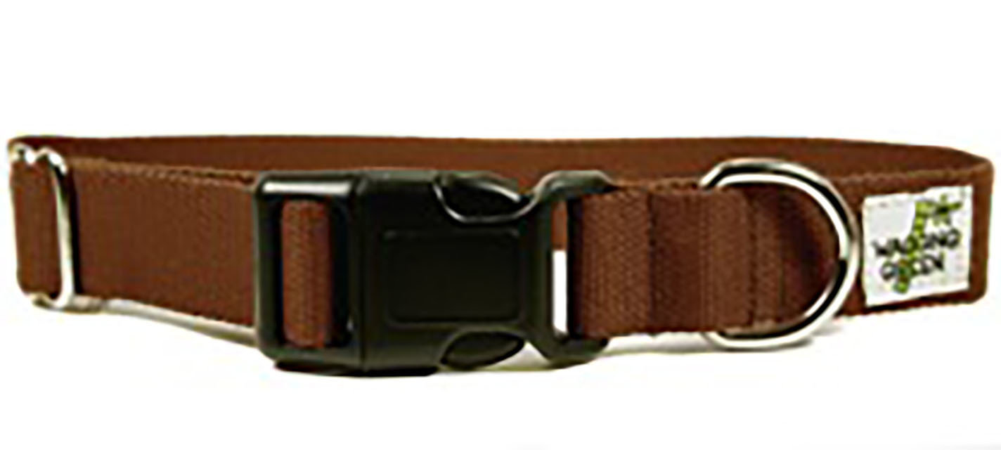 Eco Friendly Bamboo Single Layer Dog Collar - Tree Bark (1 Eco Friendly Bamboo Single Layer Dog Collar - Tree Bark (1