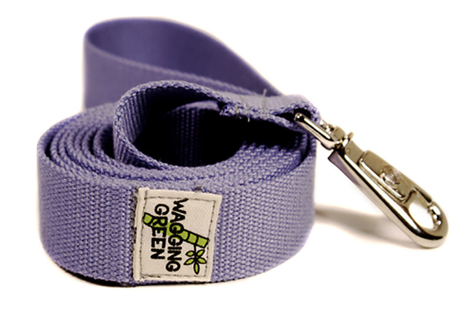 Eco Friendly Bamboo Single Layer Dog Leash - Spring Lilac (Small Button Hook - Clearance) Eco Friendly Bamboo Single Layer Dog Leash - Spring Lilac (Small Button Hook - Clearance)