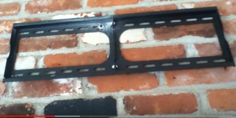Brick wall or Drywall/Sheetrock on metal studs Brick wall or Drywall/Sheetrock on metal studs