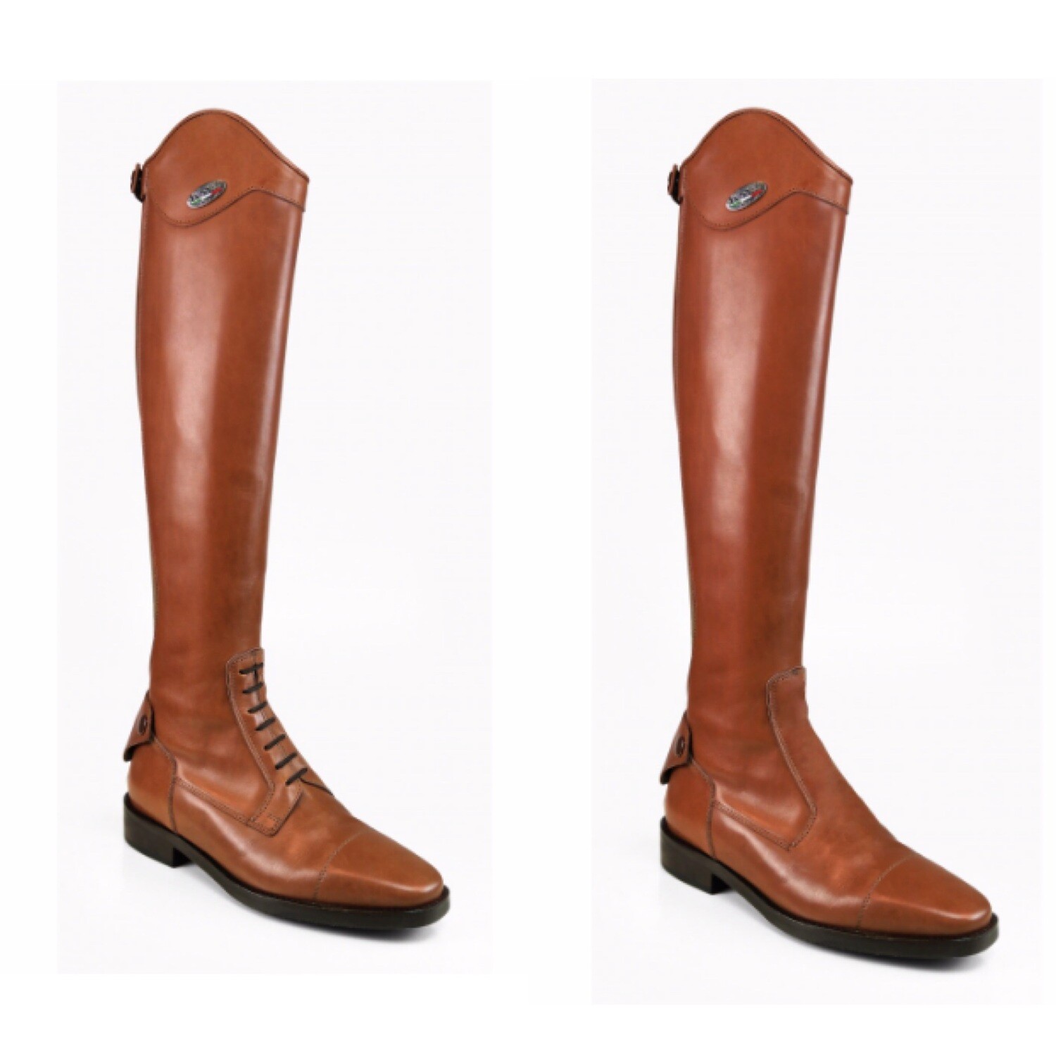 tan long riding boots