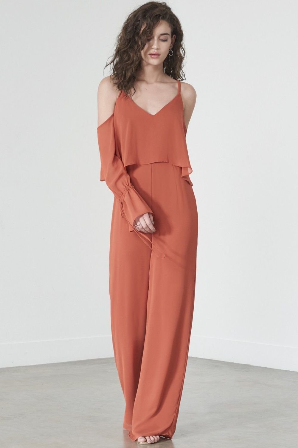 lavish alice red jumpsuit