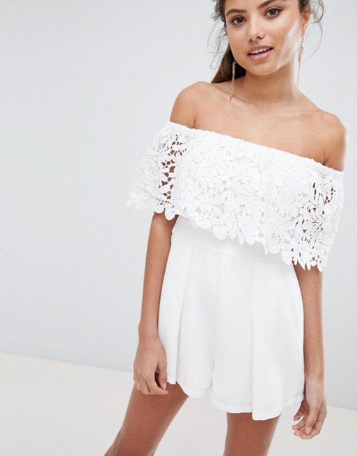 love triangle playsuit