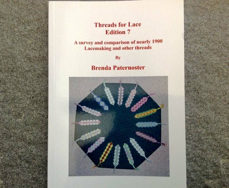 Books Threads for Lace by Brenda Paternoster