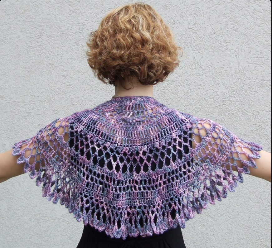 Summer Twilight Shawlette Pattern Summer Twilight Shawlette Pattern