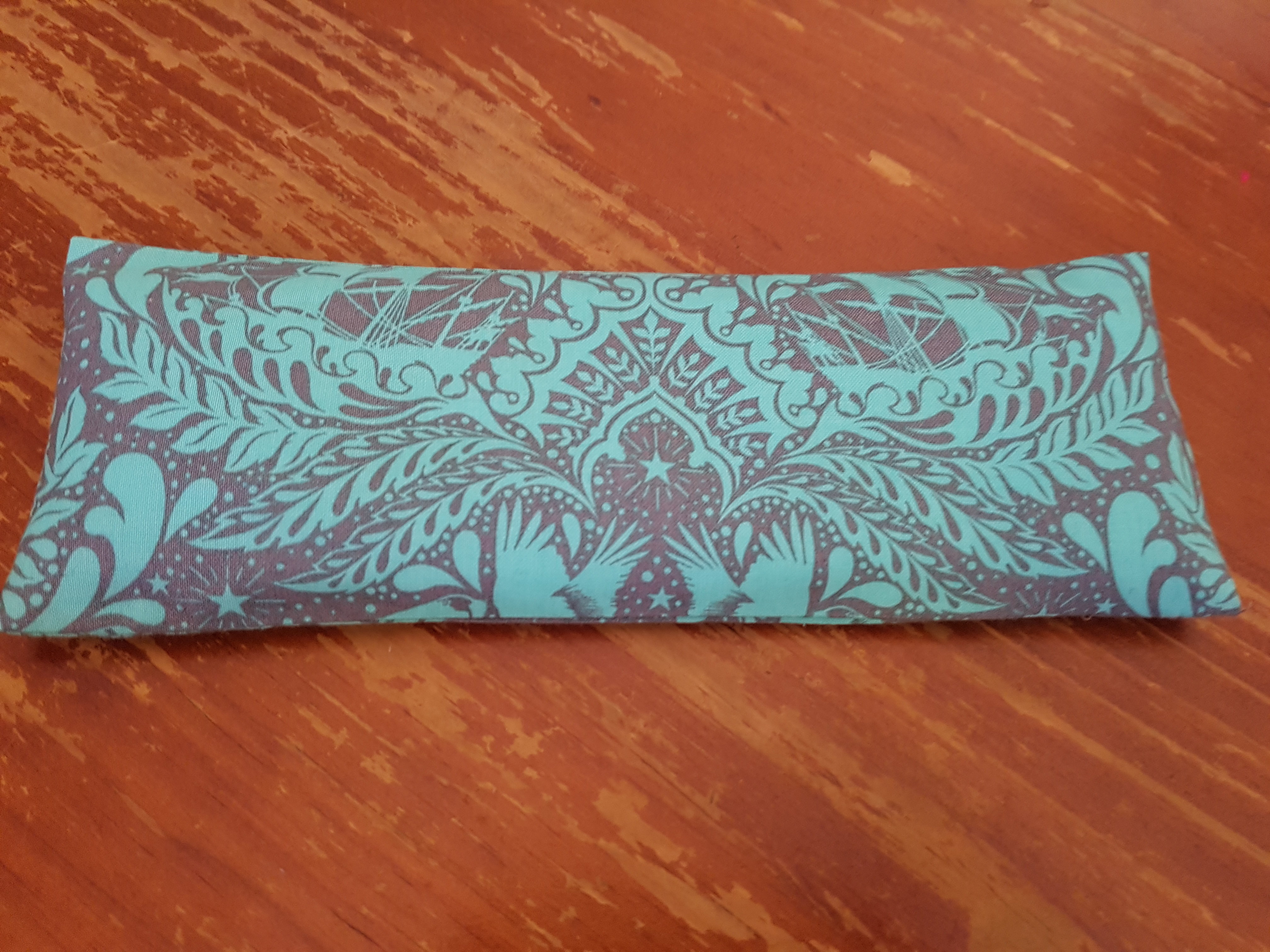 Eye Pillow - Turquoise/Taupe EP103