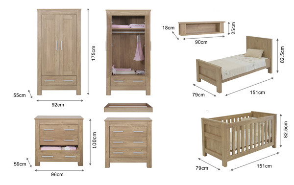 babystyle bordeaux oak