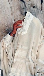 White on White Prayer Shawl White on White Prayer Shawl