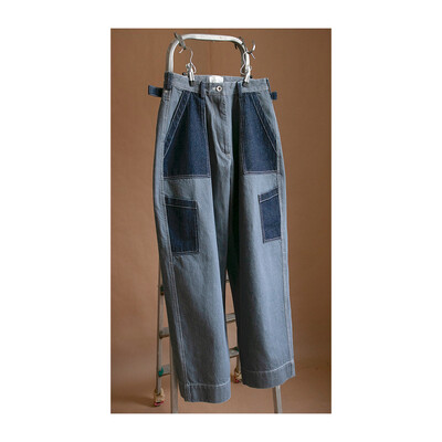 W'MENSWEAR FLIGHT PANTS IN GREY W'MENSWEAR FLIGHT PANTS IN GREY