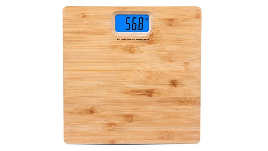 Cb502 Bamboo Board Electronic Bathroom Scale Precision