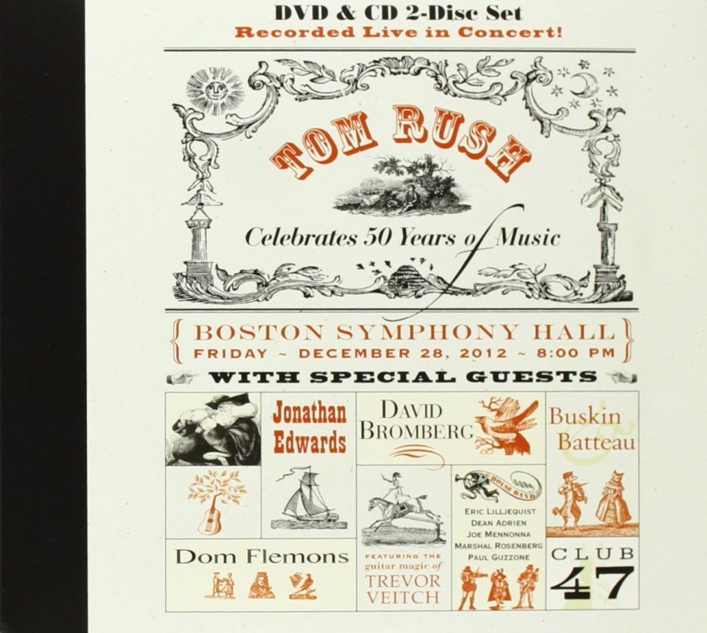 Tom Rush Celebrates 50 Years in Music at Symphony Hall (DVD/CD Combo) Tom Rush Celebrates 50 Years in Music at Symphony Hall (DVD/CD Combo)