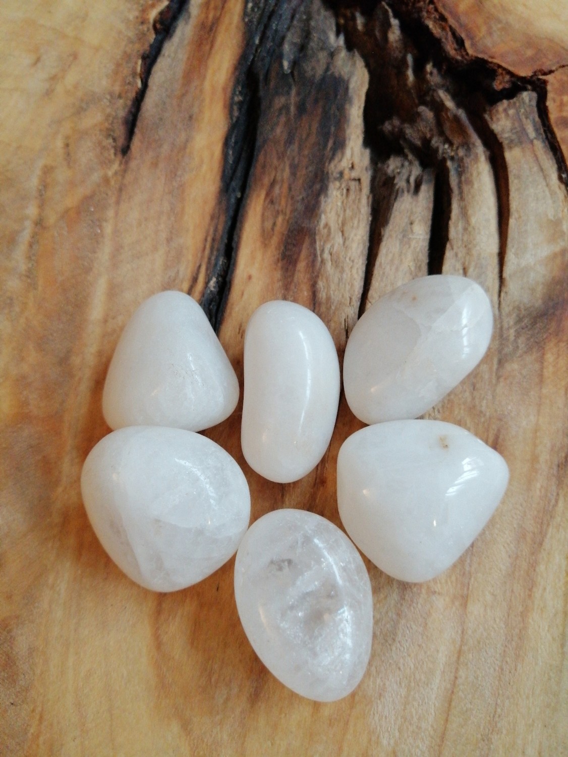 Aventurine blanche roulée Aventurine blanche roulée