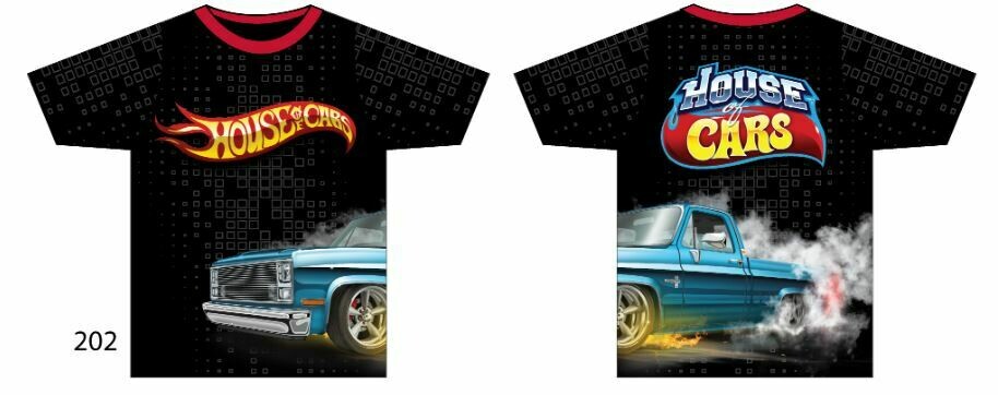 Squarebody House of Cars Short Sleeve Burnin Rubber #2 Edition Size XXL Squarebody House of Cars Short Sleeve Burnin Rubber #2 Edition Size XXL