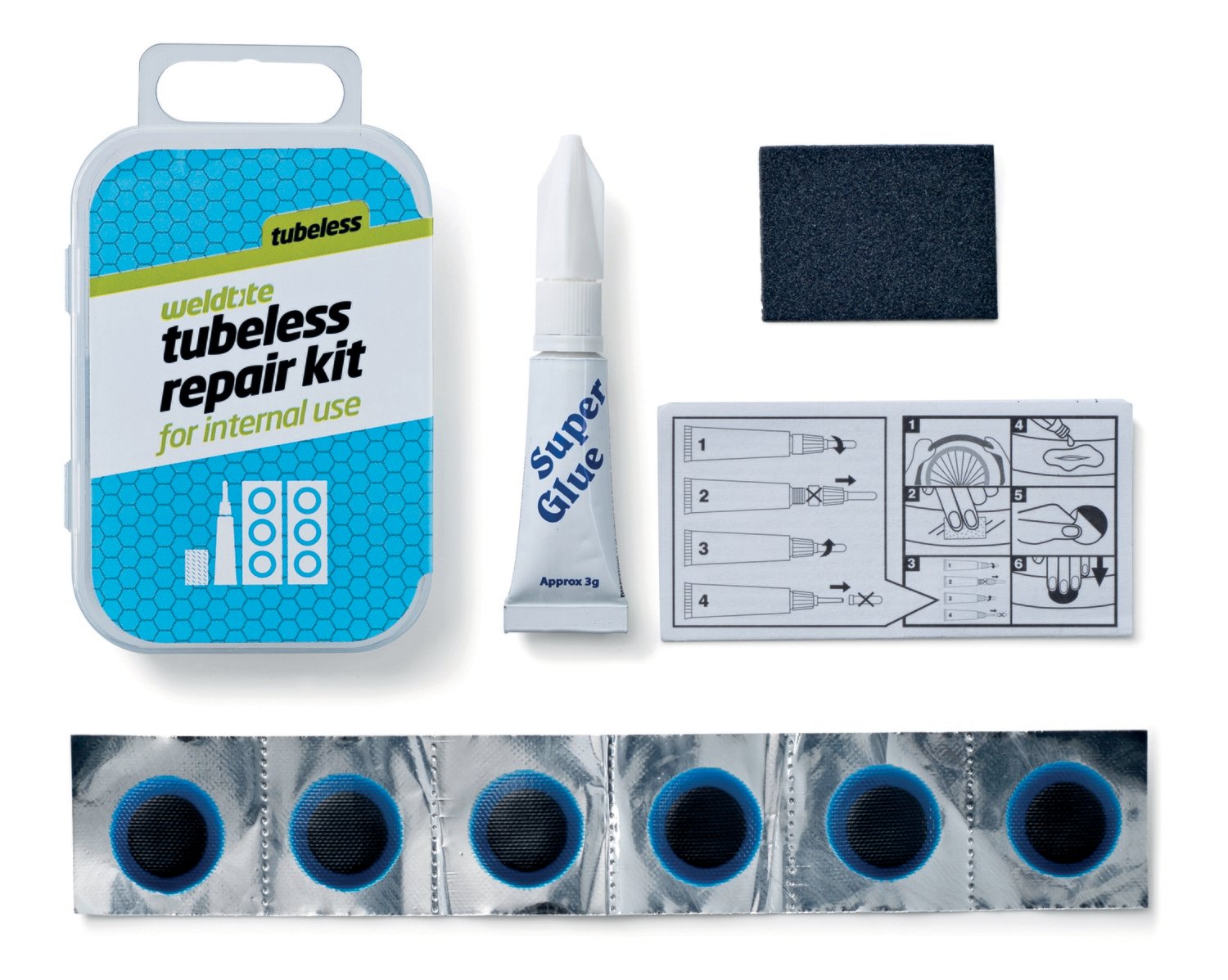 Tubeless Puncture Inside Rep Kit