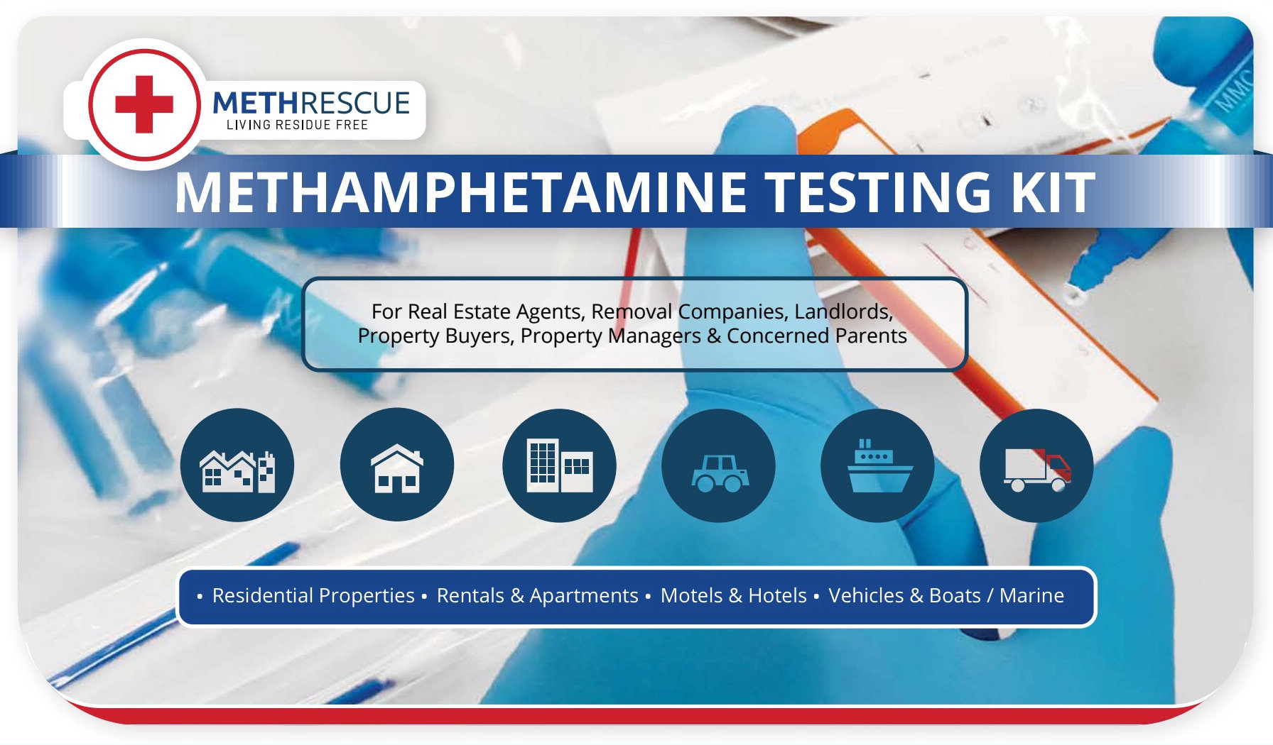 Meth Rescue Testing Kit (10 Tests) MTHRES10
