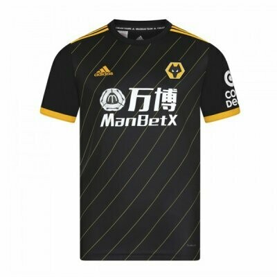 Adidas Wolverhampton Wolves Wanderers Away Jersey Shirt 19/20 Adidas Wolverhampton Wolves Wanderers Away Jersey Shirt 19/20