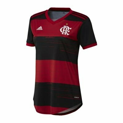 Adidas CR Flamengo Home Women's Jersey Shirt 20/21 Adidas CR Flamengo Home Women's Jersey Shirt 20/21