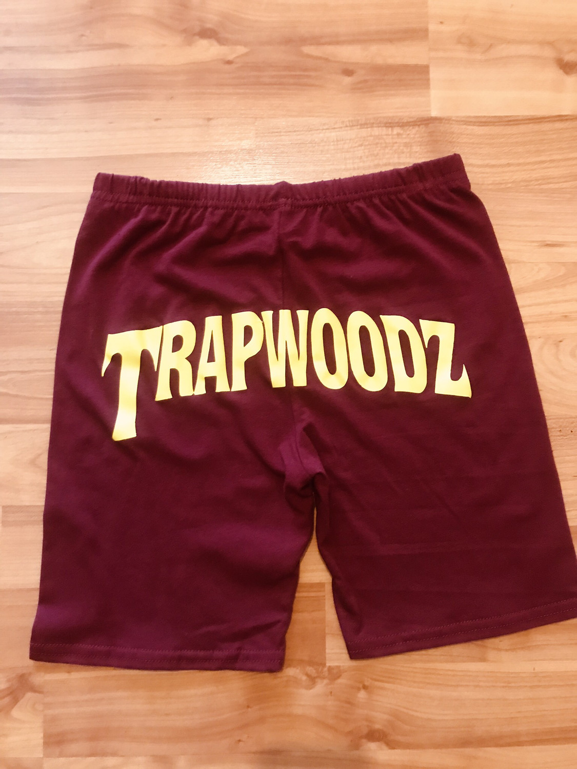 trapwoodz biker shorts