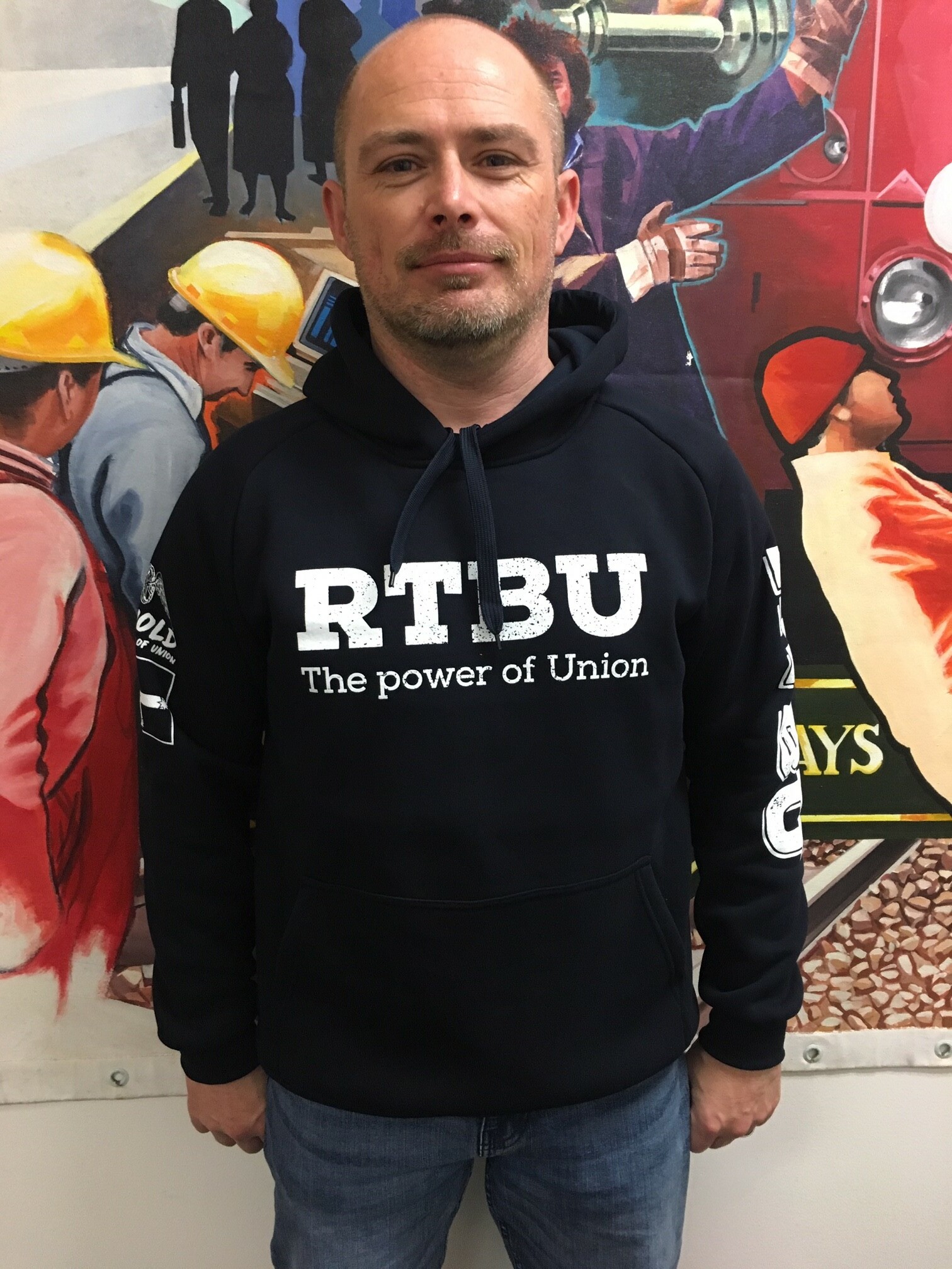 Navy Pullover Hoodie - V2 00031