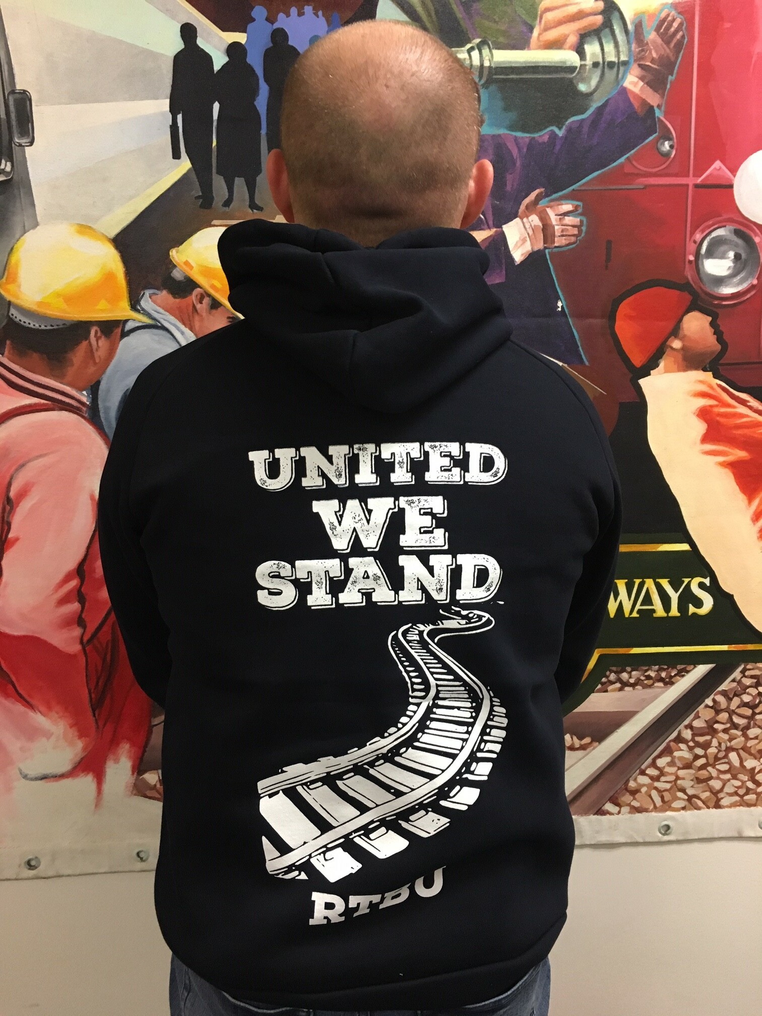 Navy Pullover Hoodie - V2