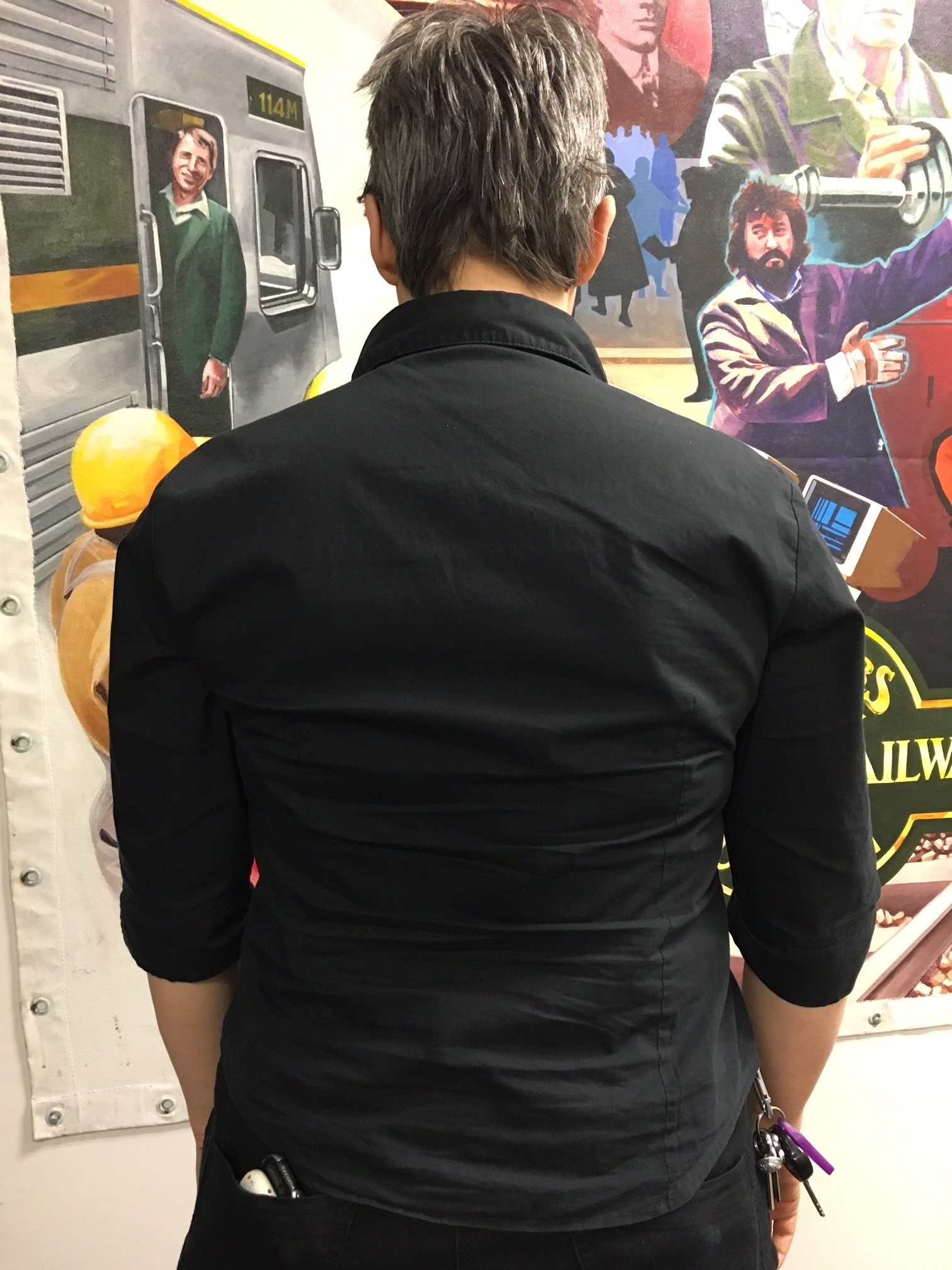 Women's Business Shirt - Black