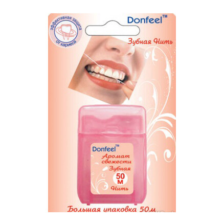 Нить вощеная Donfeel UF-623, 50 м Нить вощеная Donfeel UF-623, 50 м