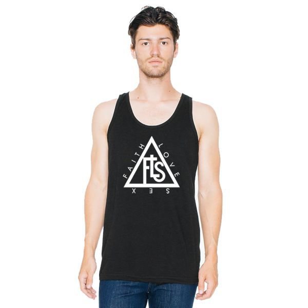 FLS Black Tank Top FLS-2408-BLK