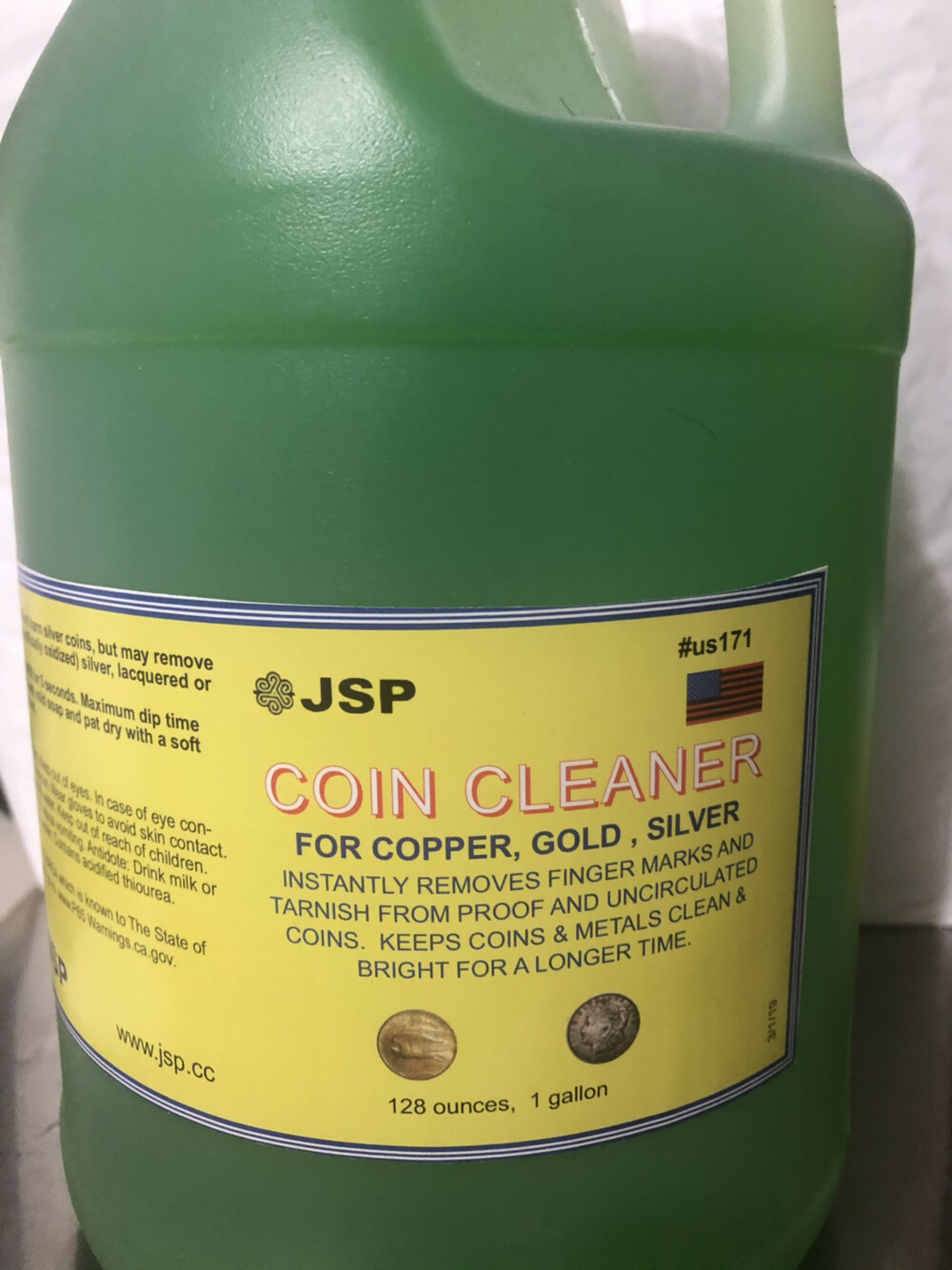 JSP Coin Cleaner Coin Cleaning Solutions Store Bayou Coin Supply