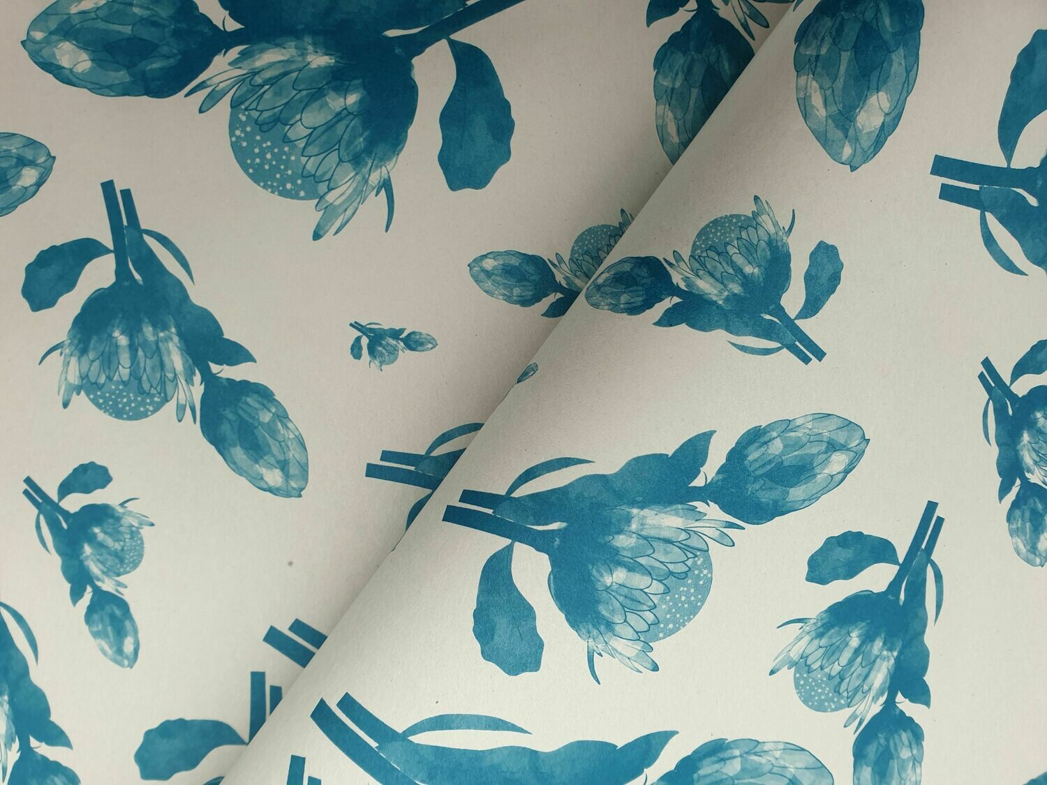 Bespoke Newsprint Reams 420 x 594 mm Protea Blue (Qty 10) Bespoke Newsprint Reams 420 x 594 mm Protea Blue (Qty 10)