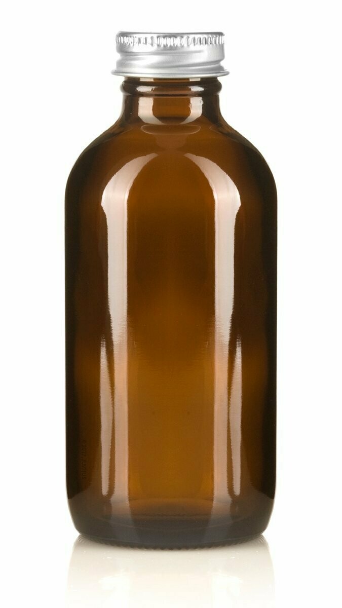 Amber Glass Bottle 200ml Aluminium Cap 28mm(ea) Amber Glass Bottle 200ml Aluminium Cap 28mm(ea)