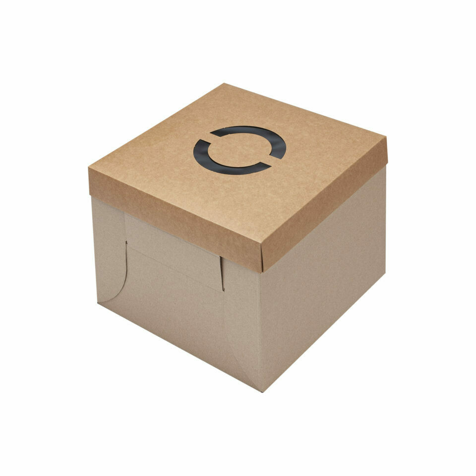 Cake Box Corrugated Kraft 12 Cake Box Corrugated Kraft 12