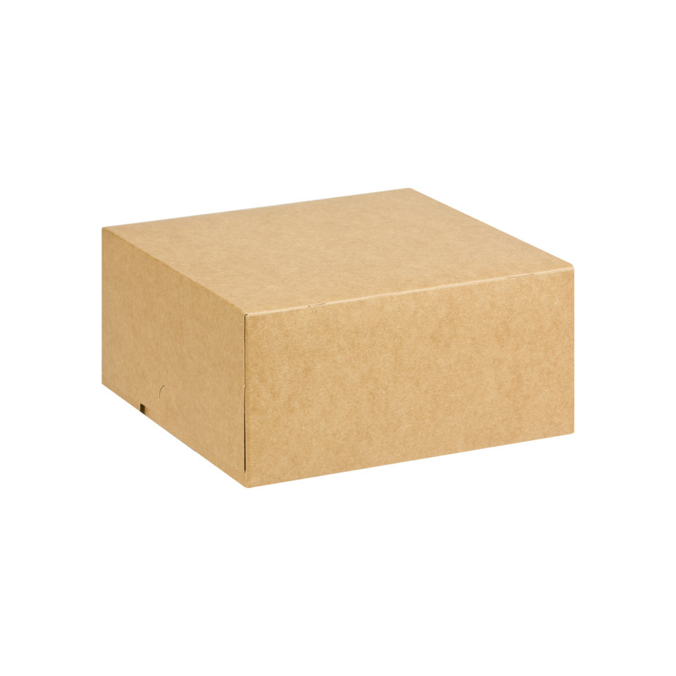 Cake Box Eco Brown 7 x 7 x 3 Cake Box Eco Brown 7 x 7 x 3