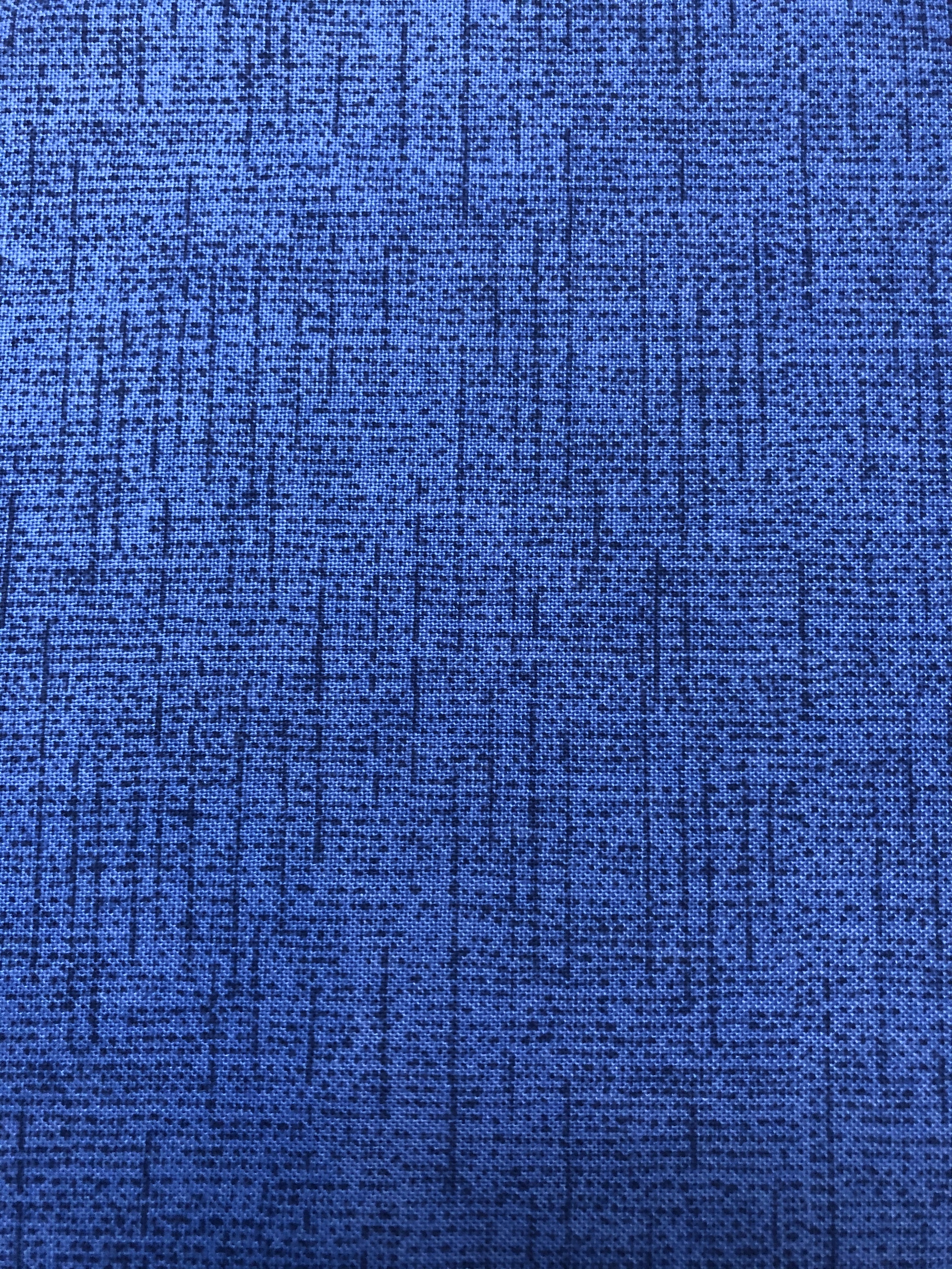 Fleurs de Bleu - Dark Blue - 1/2m cut 55437