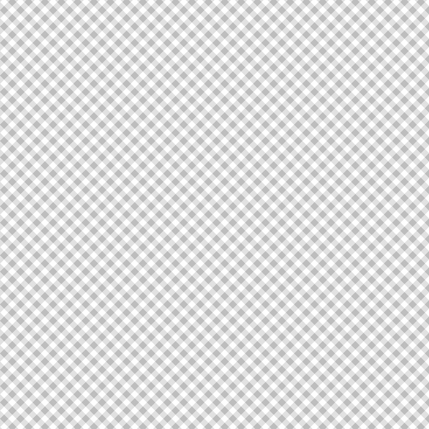 Grey Gingham - Adventure Time by Wilmington Fabrics - 1/2m cut 55825
