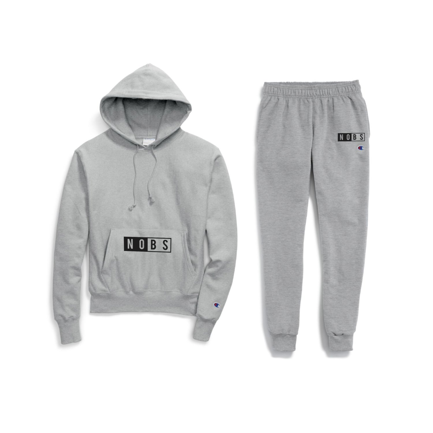 champion sweatpants and hoodie