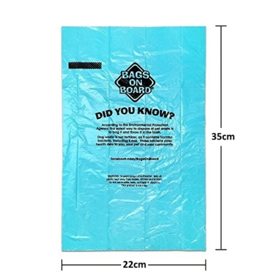 Bag's On Board Dog Poo Bags. Bag's On Board Dog Poo Bags.