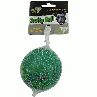 Staffy Ball Dog Toy - 7 cm Staffy Ball Dog Toy - 7 cm